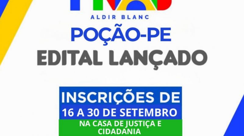 SELEÇÃO DE PROJETOS PARA FIRMAR TERMO DE EXECUÇÃO CULTURAL COM RECURSOS DA POLÍTICA NACIONAL ALDIR BLANC